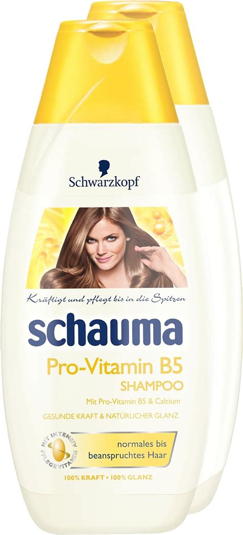 Schauma Pro Vitamin B5 Shampoo 2er Pack 2 X 400 Ml Amazonde Kosmetik