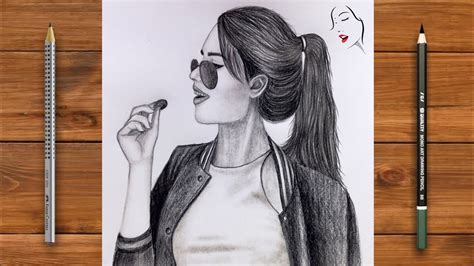 Realistic Girl Sketch