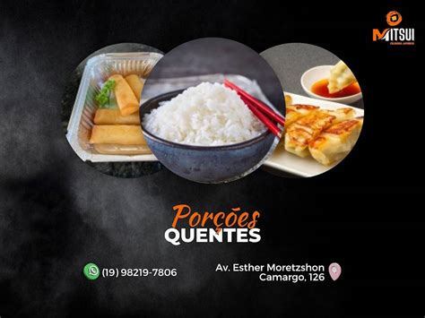 Menu em Mitsui Culinária Japonesa restaurante Campinas