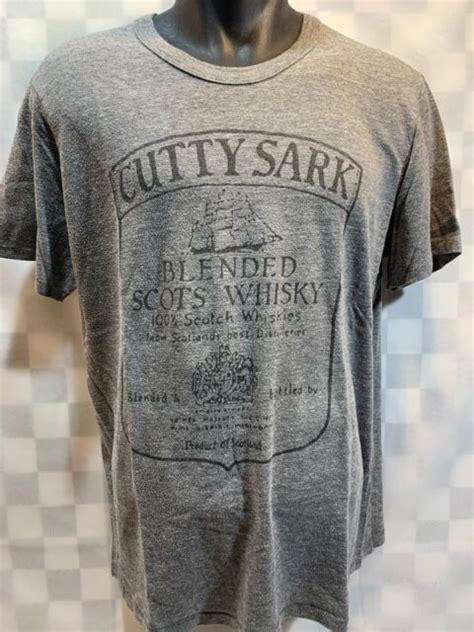 Cutty Sark Blended Scots Whisky T Shirt Size Xl Ebay