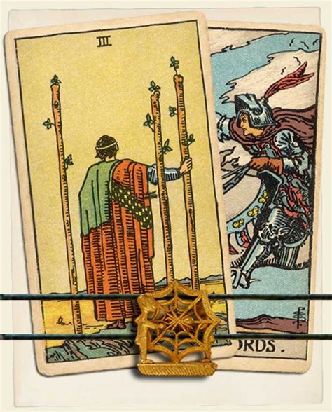 Three Of Wands And Knight Of Swords Combination Reading With Insights