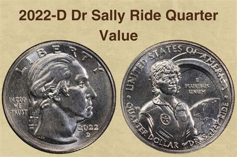 2022 Dr. Sally Ride Quarter Coin Value (Errors List, “D”, “S” & “P ...