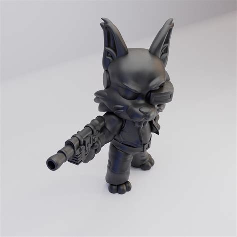 Hot Goblin チビエイリアンH ミニチュア ホットゴブリン SF 銃