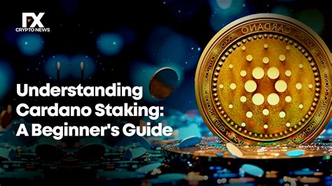 Understanding Cardano Staking A Beginner S Guide · Cardano Feed