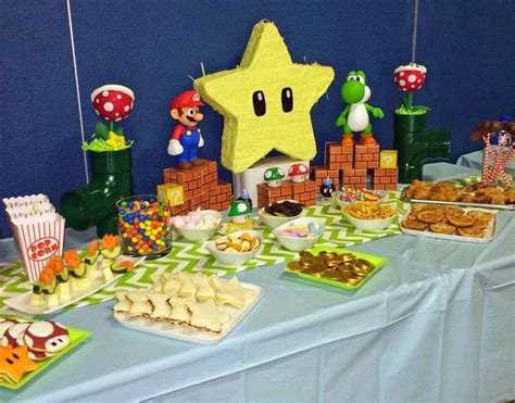 Super Mario Party Birthday Party Ideas Photo Of Super Mario