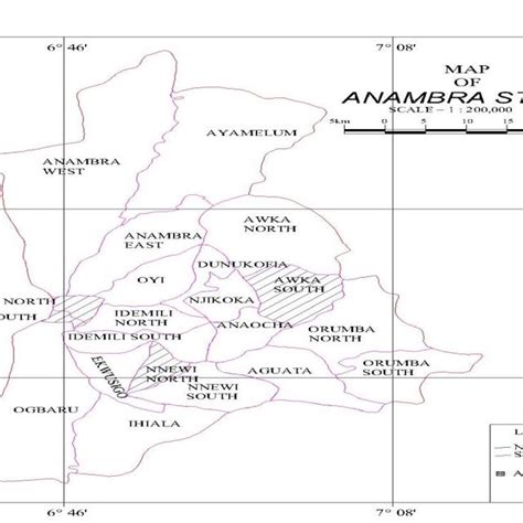 Existing Land Uses In Awka Source Adapted From Un Habitat 2009