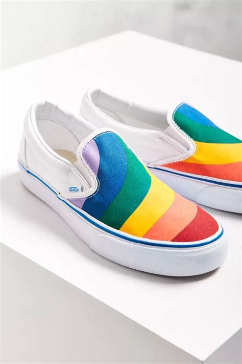 Vans Rainbow Slip-On Sneaker | Urban Outfitters