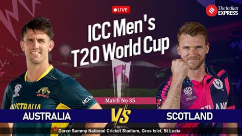 Australia Vs Scotland Highlights T20 World Cup 2024 Aus Defeat Sco To