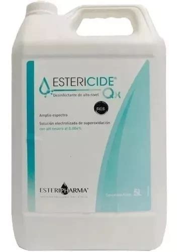 Estericide Qx L Cinco Litros Antis Ptico Esterilizante Meses Sin