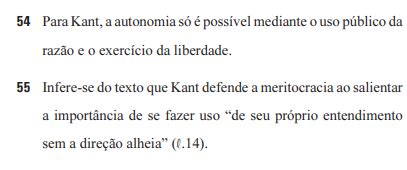 PAS 2 2017 É do tipo certo e errado o gabarito da 54 é CERT Explicaê