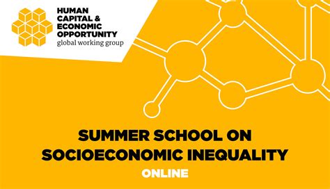 Hceo Announces Online Summer School On Socioeconomic Inequality