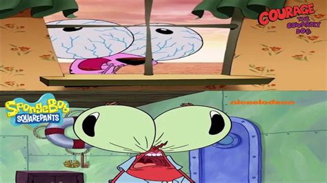 Every Time Mr Krabs Eyes Pop Out Explode Or Transform Spongebob Otosection