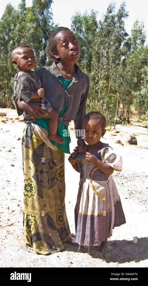 African Girls Siblings Ethiopia Africa Hi Res Stock Photography And