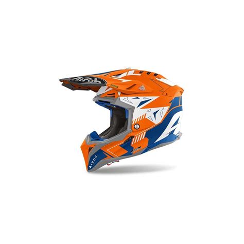 Casco Airoh Aviator Spin Arancione Opaco