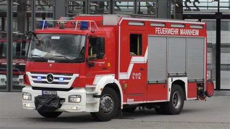 Hlf Bf Mannheim Hauptfeuerwache Youtube