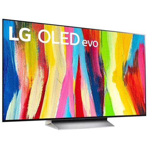 LG OLED65C27LA AEU OLED Fernseher 164 cm 65 Zoll weiß silber