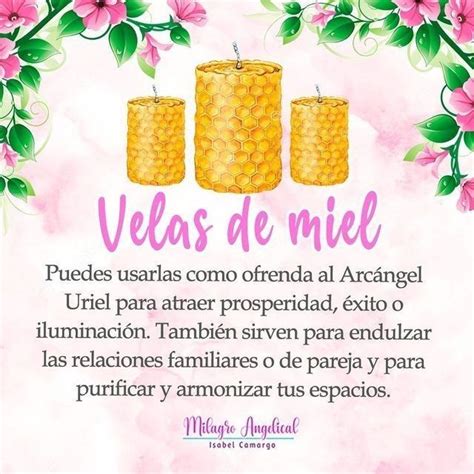 Pin by Ana María Borau Prieto on Velas de Miel in 2024 Herbal magic