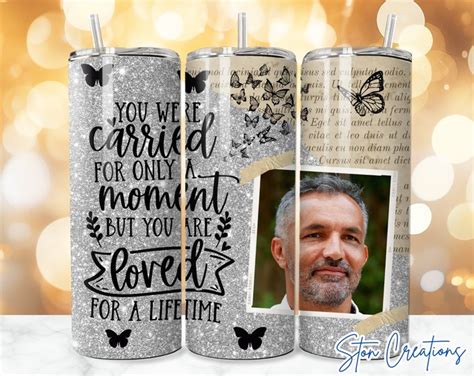 Memorial Photo Tumbler Oz Skinny Memorial Photo Tumbler Wrap