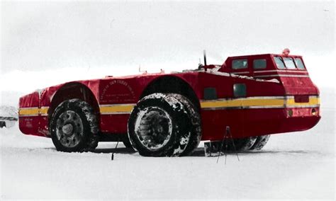 The Story Of Antarcticas 37 Ton Snow Cruiser