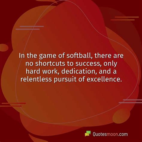 Softball Coach Quotes - Quotesmoon