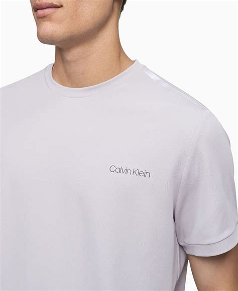 Calvin Klein Mens Move 365 Logo Tipped Crewneck T Shirt Macys