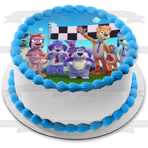 Go, Dog. Go! Tag Barker Scooch Pooch Ma Barker Paw Barker Edible Cake ...