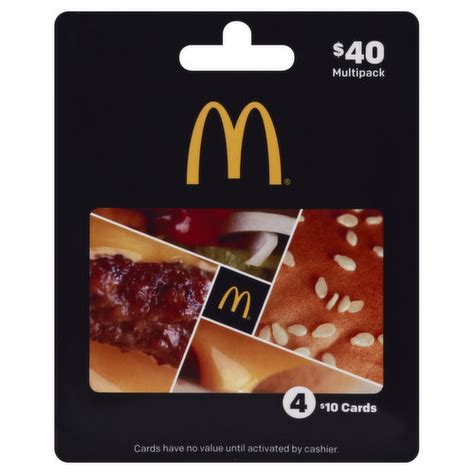 McDonalds Gift Card, $40