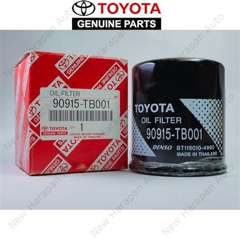 Jual Oil Filter TOYOTA TB001 Saringan Oli Original Kijang Grand Innova