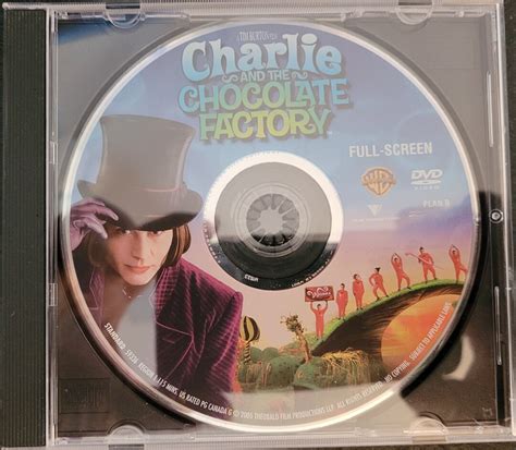 Charlie and the Chocolate Factory DVD - Etsy