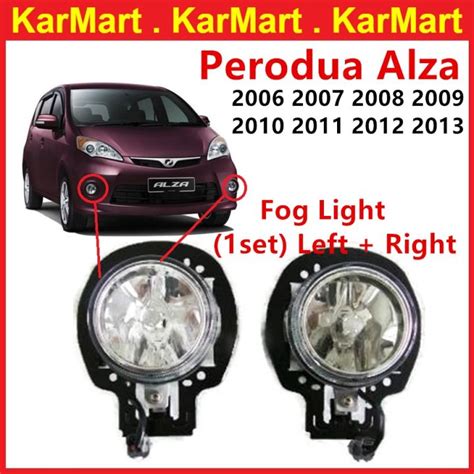 Perodua Alza Fog Lamp Sport Light Perodua Alza Set Oem Fog Lamp Old