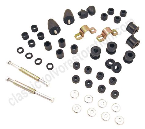 Bushing Kit Volvo Pv Duett Front Suspension Polyurethane Cvr