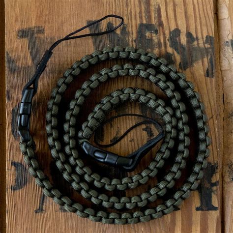 Braided Camera Strap In Olive Green By Apmots Paracord Shoulder Sling