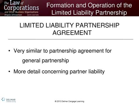 Chapter 5 Limited Liability Partnerships And Ppt Download