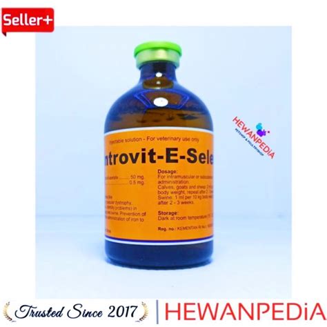 INTROVIT E SELEN 100 Ml Vitamin E Selenium Tingkatkan Kesuburan