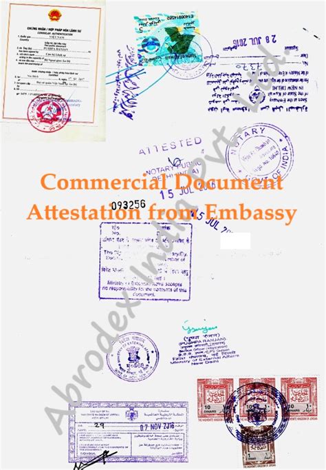 Export Commercial Document Attestation Legalization By El Salvador