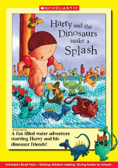 Book Talk Note Harry And The Dinosaurs Make A Splash Scholastic Shop