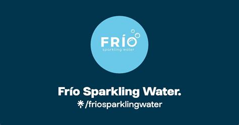 Frío Sparkling Water. | Instagram, Facebook | Linktree