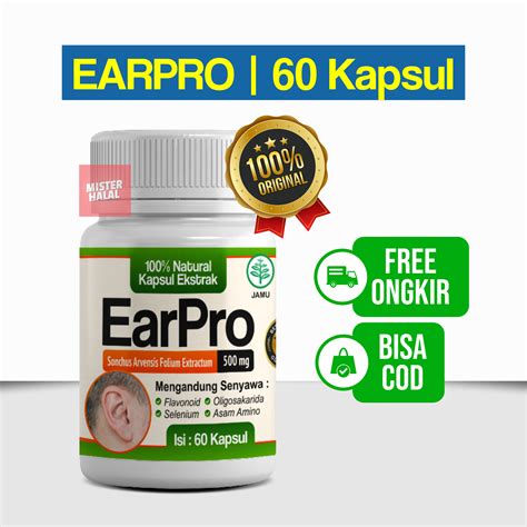 Earpro Obat Gangguan Telinga Obat Tinnitus Telinga Berdenging