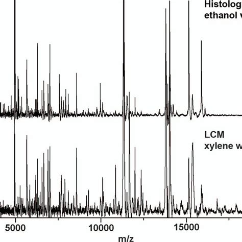 Average Maldi Spectra Computed From Profiles Of Imc Found In Human Download Scientific Diagram