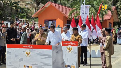 Dukung Produktivitas Pertanian Presiden Jokowi Resmikan Penanganan 5