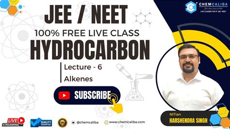 FREE Live Class IIT JEE NEET XI Hydrocarbon Alkenes 06