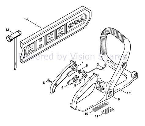 Stihl Chainsaw Ms170 Parts Diagram - Wiring Diagram Pictures