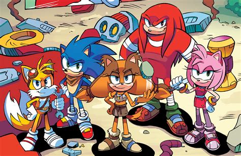 Image - Team Sonic Sonic Boom Comic.jpg | Sonic News Network | FANDOM powered by Wikia