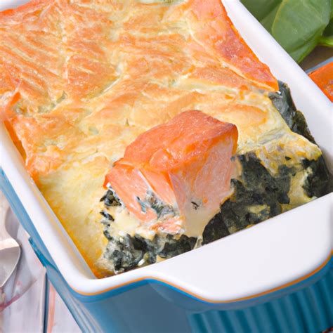 Lachs Spinat Auflauf Rezept