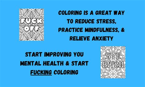 Swear Word Coloring Pages Adult Coloring Page Printable Fuck Off Twat Waffle Coloring Page