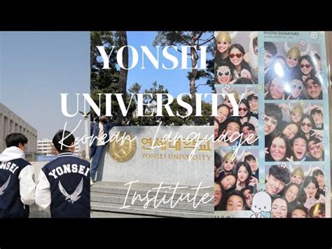 Yonsei Korean Language Institute Highlights Spring Semester Youtube