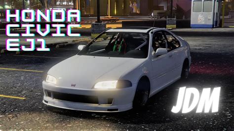 GTA5 DLC 載具改裝 丁卡 環狀 SJ 改裝 Dinka Kanjo SJ Customization Honda Civic EJ1