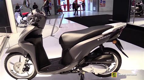 2018 Honda Vision 110 CBS Scooter Walkaround 2017 EICMA Motorcycle