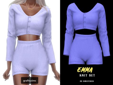 Grafity Cc Recent Public Releases Emma Knit Emily Cc Finds