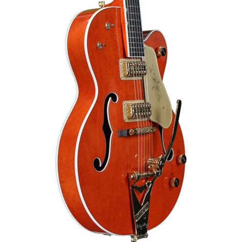 Gretsch G6120 Chet Atkins Hollow Body Orange Stain Gear4music